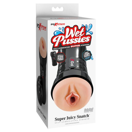 PDX EXTREME - WET PUSSIES MASTURBADOR VAGINA AUTOLUBRICANTE NATURAL - CandyHot - Foto 2