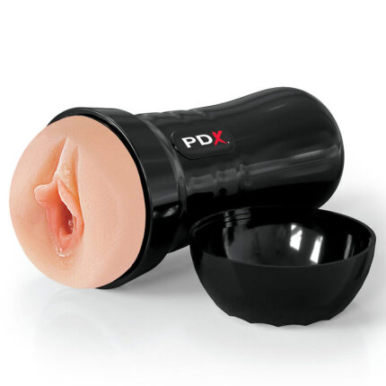 PDX EXTREME - WET PUSSIES MASTURBADOR VAGINA AUTOLUBRICANTE NATURAL - CandyHot - Foto 1