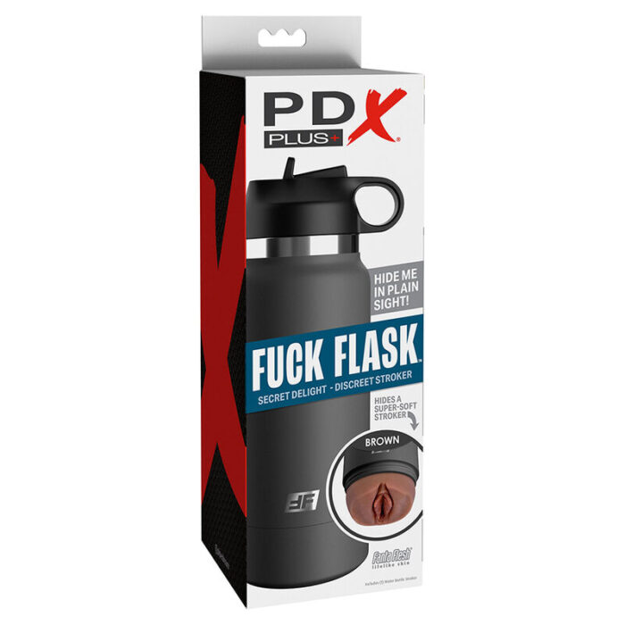 PDX PLUS - FUCK FLASK ESTIMULADOR VAGINA DISCRETO MULATO MODELO 2 - CandyHot - Foto 6