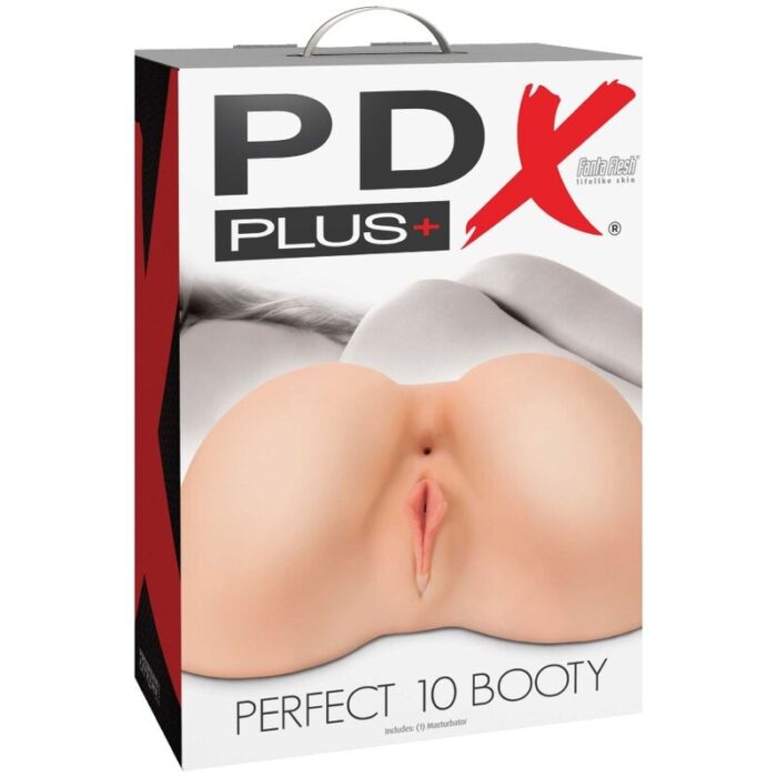 PDX PLUS - MASTURBADOR PERFECT 10 BOOTY DOBLE ENTRADA - CandyHot - Foto 4