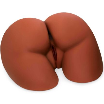 PDX PLUS - MASTURBADOR PERFECT ASS XL DOBLE ENTRADA MARRON - CandyHot - Foto 1