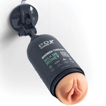 PDX PLUS - MASTURBADOR STROKER DISEÑO DISCRETO DE BOTE CHAMPU MILK ME HONEY - CandyHot - Foto 2
