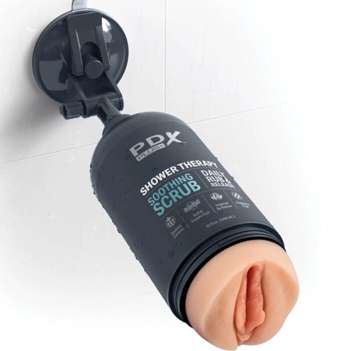 PDX PLUS - MASTURBADOR STROKER DISEÑO DISCRETO DE BOTE CHAMPU SOOTHING SCRUB - CandyHot - Foto 2