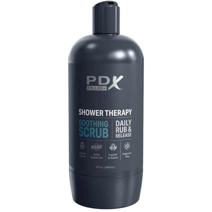 PDX PLUS - MASTURBADOR STROKER DISEÑO DISCRETO DE BOTE CHAMPU SOOTHING SCRUB - CandyHot - Foto 4