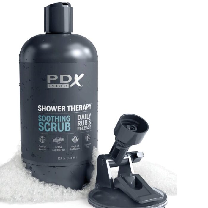 PDX PLUS - MASTURBADOR STROKER DISEÑO DISCRETO DE BOTE CHAMPU SOOTHING SCRUB - CandyHot - Foto 5