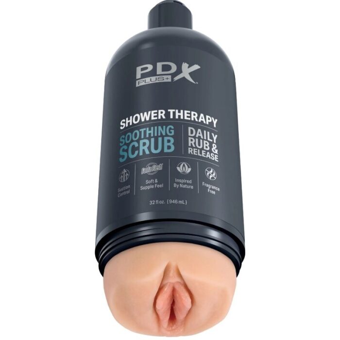 PDX PLUS - MASTURBADOR STROKER DISEÑO DISCRETO DE BOTE CHAMPU SOOTHING SCRUB - CandyHot - Foto 1