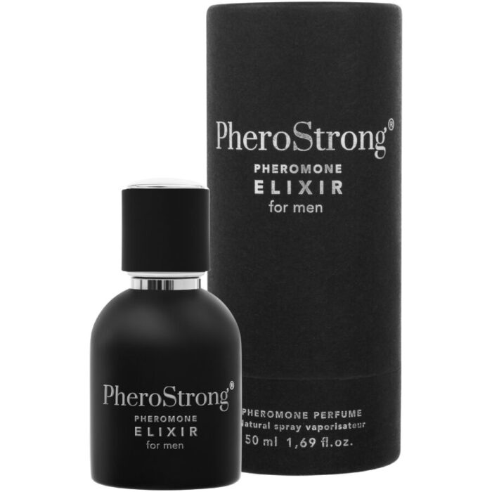 PHEROSTRONG - ELIXIR DE FERÓMONAS PARA HOMBRE 50 ML - CandyHot - Foto 1