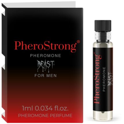 PHEROSTRONG - PERFUME CON FEROMONAS BEAST PARA HOMBRE 1 ML - CandyHot - Foto 1