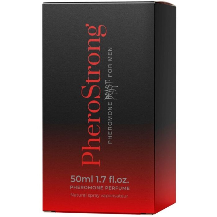 PHEROSTRONG - PERFUME CON FEROMONAS BEAST PARA HOMBRE 50 ML - CandyHot - Foto 3