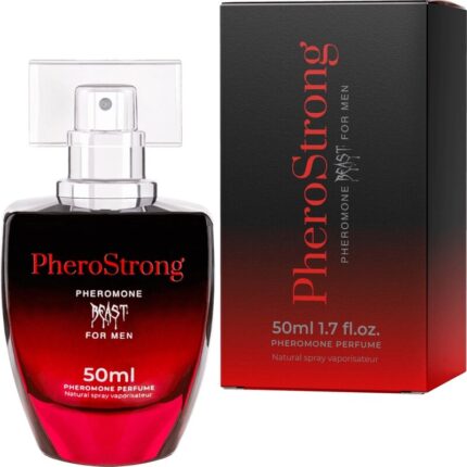 PHEROSTRONG - PERFUME CON FEROMONAS BEAST PARA HOMBRE 50 ML - CandyHot - Foto 1