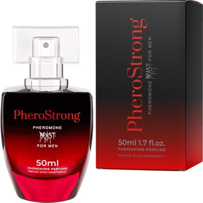 PHEROSTRONG - PERFUME CON FEROMONAS BEAST PARA HOMBRE 50 ML - CandyHot - Foto 1