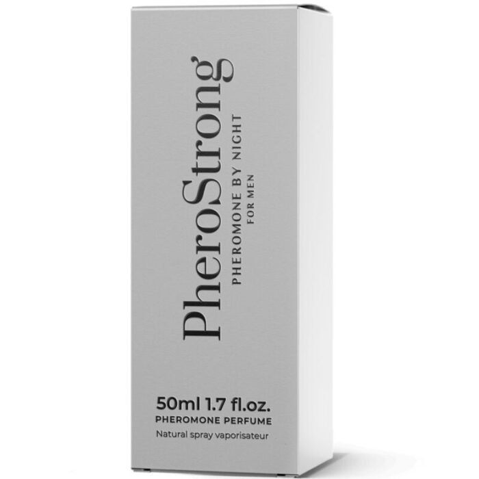 PHEROSTRONG - PERFUME CON FEROMONAS BY NIGHT PARA HOMBRE 50 ML - CandyHot - Foto 3