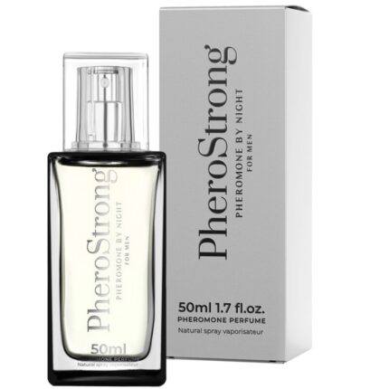 PHEROSTRONG - PERFUME CON FEROMONAS BY NIGHT PARA HOMBRE 50 ML - CandyHot - Foto 1