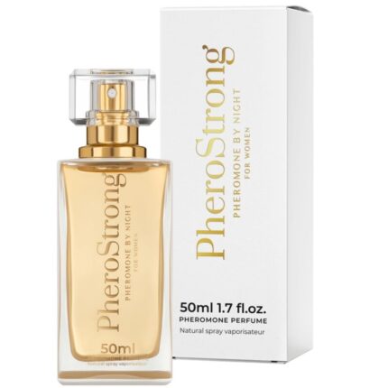 PHEROSTRONG - PERFUME CON FEROMONAS BY NIGHT PARA MUJER 50 ML - CandyHot - Foto 1