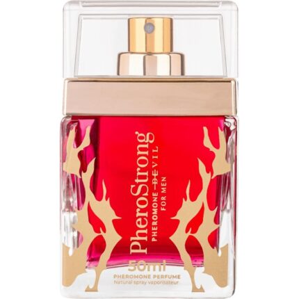 PHEROSTRONG - PERFUME CON FEROMONAS DEVIL PARA HOMBRE 50 ML - CandyHot - Foto 2
