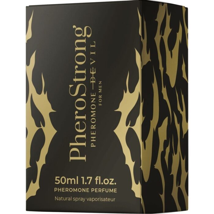 PHEROSTRONG - PERFUME CON FEROMONAS DEVIL PARA HOMBRE 50 ML - CandyHot - Foto 3