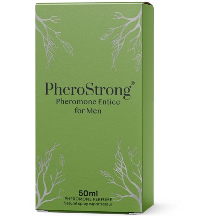 PHEROSTRONG - PERFUME CON FEROMONAS ENTICE PARA HOMBRE 50 ML - CandyHot - Foto 3