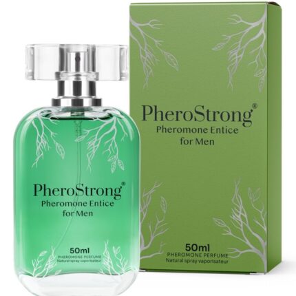 PHEROSTRONG - PERFUME CON FEROMONAS ENTICE PARA HOMBRE 50 ML - CandyHot - Foto 1