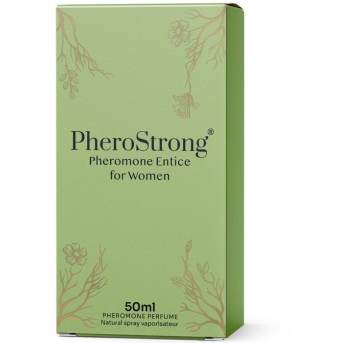 PHEROSTRONG - PERFUME CON FEROMONAS ENTICE PARA MUJER 50 ML - CandyHot - Foto 3