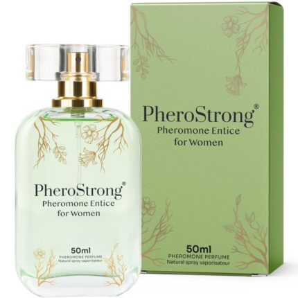 PHEROSTRONG - PERFUME CON FEROMONAS ENTICE PARA MUJER 50 ML - CandyHot - Foto 1