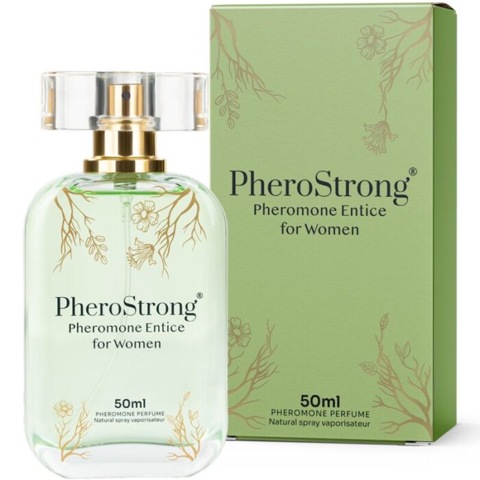 PHEROSTRONG - PERFUME CON FEROMONAS ENTICE PARA MUJER 50 ML - CandyHot - Foto 1