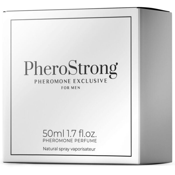 PHEROSTRONG - PERFUME CON FEROMONAS EXCLUSIVE PARA HOMBRE 50 ML - CandyHot - Foto 3