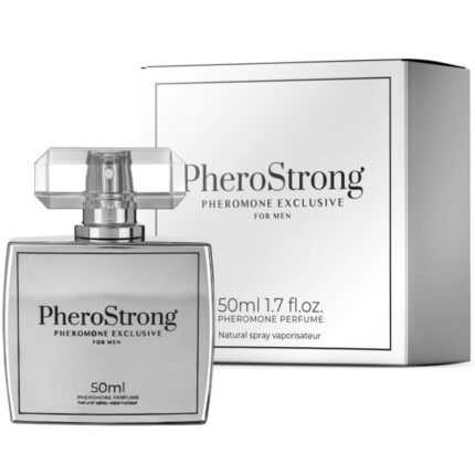 PHEROSTRONG - PERFUME CON FEROMONAS EXCLUSIVE PARA HOMBRE 50 ML - CandyHot - Foto 1