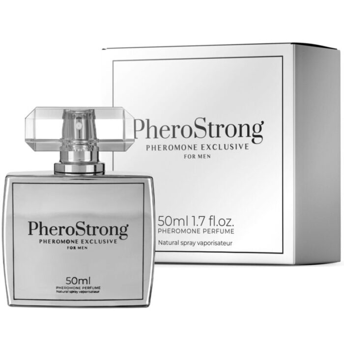 PHEROSTRONG - PERFUME CON FEROMONAS EXCLUSIVE PARA HOMBRE 50 ML - CandyHot - Foto 1