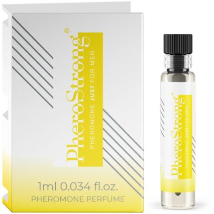 PHEROSTRONG - PERFUME CON FEROMONAS JUST PARA HOMBRE 1 ML - CandyHot - Foto 1