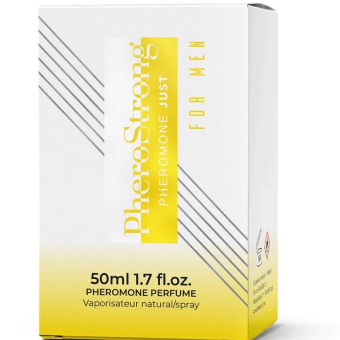 PHEROSTRONG - PERFUME CON FEROMONAS JUST PARA HOMBRE 50 ML - CandyHot - Foto 2