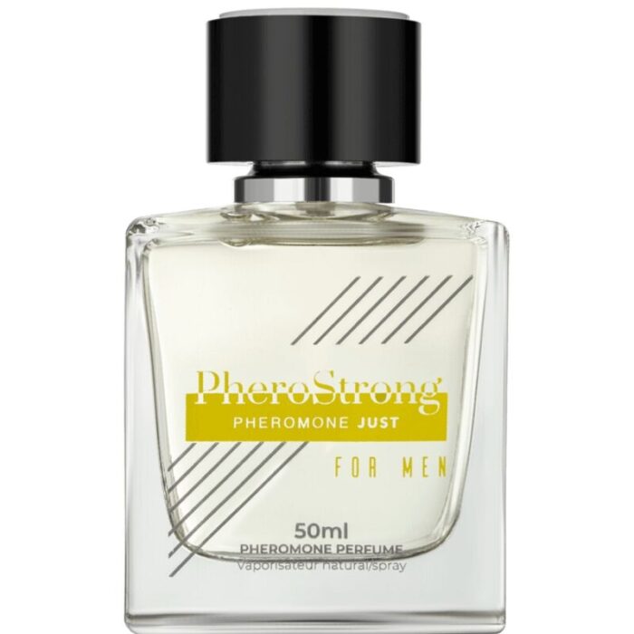 PHEROSTRONG - PERFUME CON FEROMONAS JUST PARA HOMBRE 50 ML - CandyHot - Foto 3