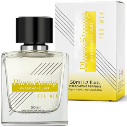 PHEROSTRONG - PERFUME CON FEROMONAS JUST PARA HOMBRE 50 ML - CandyHot - Foto 1