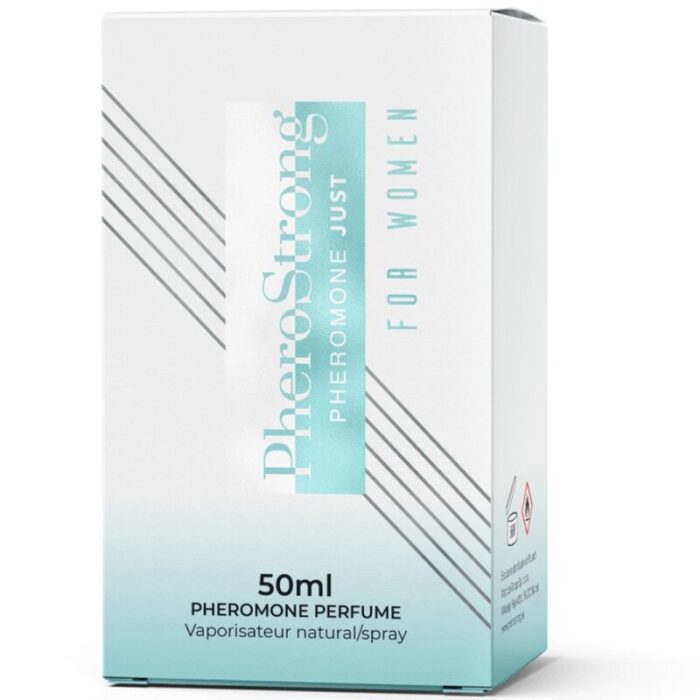 PHEROSTRONG - PERFUME CON FEROMONAS JUST PARA MUJER 50 ML - CandyHot - Foto 3