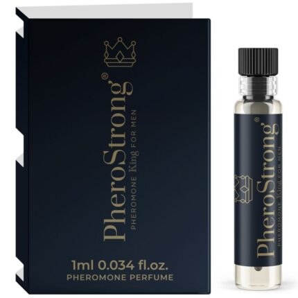 PHEROSTRONG - PERFUME CON FEROMONAS KING PARA HOMBRE 1 ML - CandyHot - Foto 1