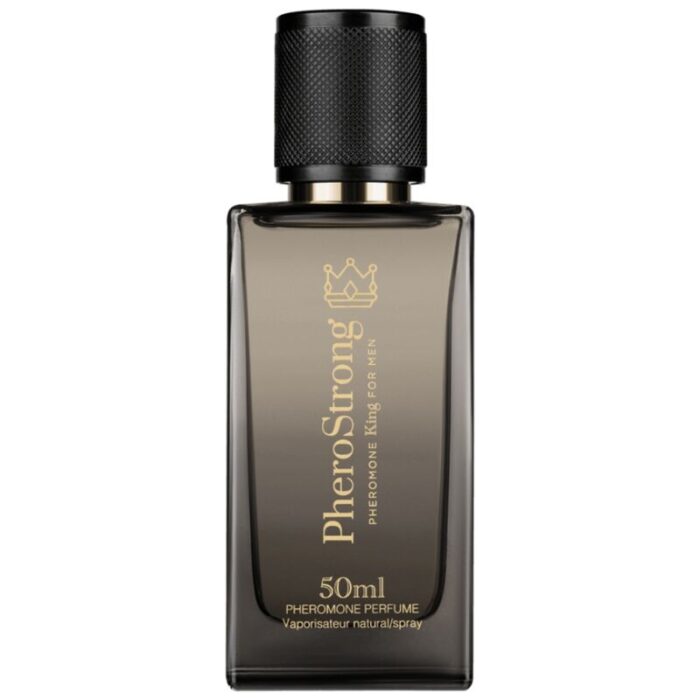 PHEROSTRONG - PERFUME CON FEROMONAS KING PARA HOMBRE 50 ML - CandyHot - Foto 2