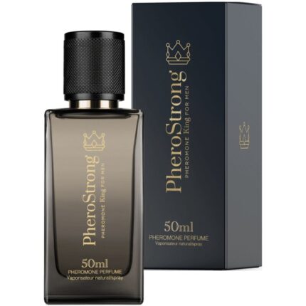 PHEROSTRONG - PERFUME CON FEROMONAS KING PARA HOMBRE 50 ML - CandyHot - Foto 1