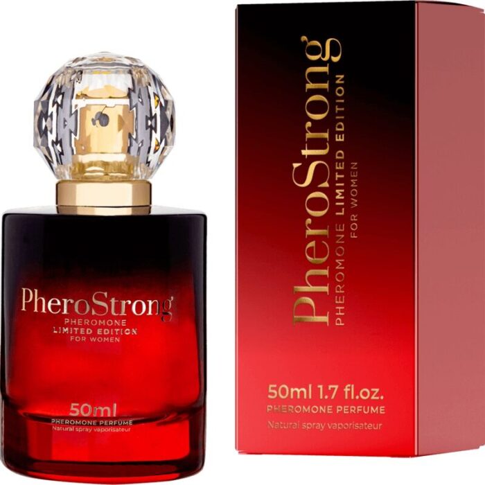 PHEROSTRONG - PERFUME CON FEROMONAS LIMITED EDITION PARA MUJER 50 ML - CandyHot - Foto 1