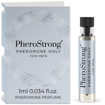 PHEROSTRONG - PERFUME CON FEROMONAS ONLY PARA HOMBRE 1 ML - CandyHot - Foto 1