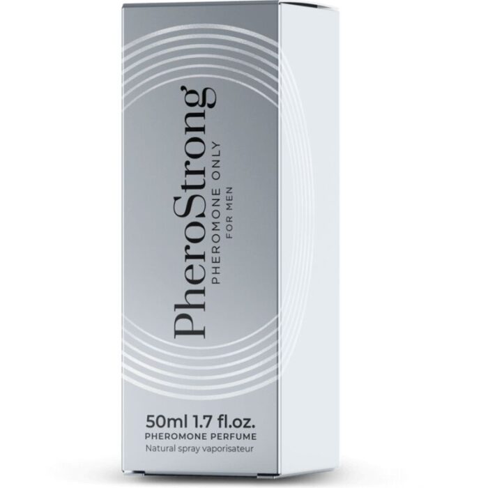 PHEROSTRONG - PERFUME CON FEROMONAS ONLY PARA HOMBRE 50 ML - CandyHot - Foto 2