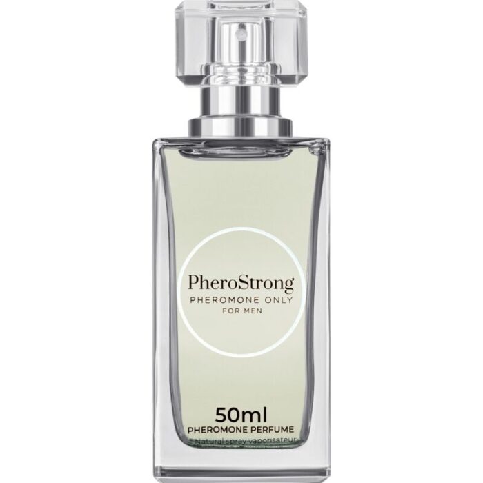 PHEROSTRONG - PERFUME CON FEROMONAS ONLY PARA HOMBRE 50 ML - CandyHot - Foto 3