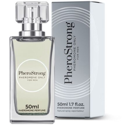PHEROSTRONG - PERFUME CON FEROMONAS ONLY PARA HOMBRE 50 ML - CandyHot - Foto 1
