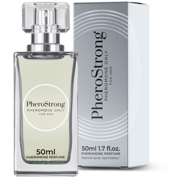 PHEROSTRONG - PERFUME CON FEROMONAS ONLY PARA HOMBRE 50 ML - CandyHot - Foto 1