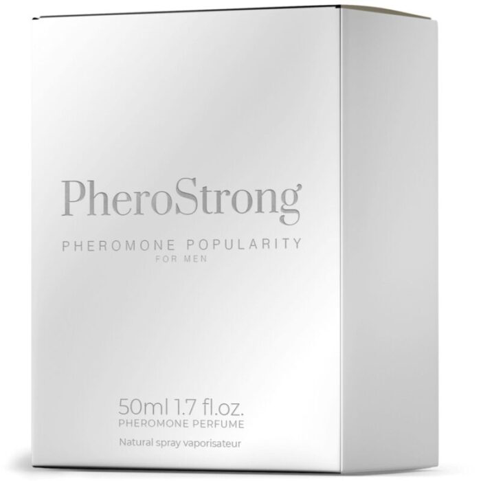 PHEROSTRONG - PERFUME CON FEROMONAS POPULARITY PARA HOMBRE 50 ML - CandyHot - Foto 3