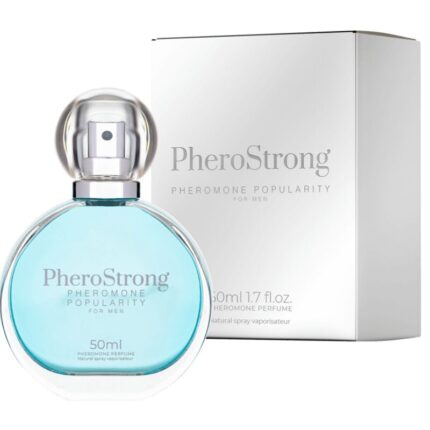PHEROSTRONG - PERFUME CON FEROMONAS POPULARITY PARA HOMBRE 50 ML - CandyHot - Foto 1