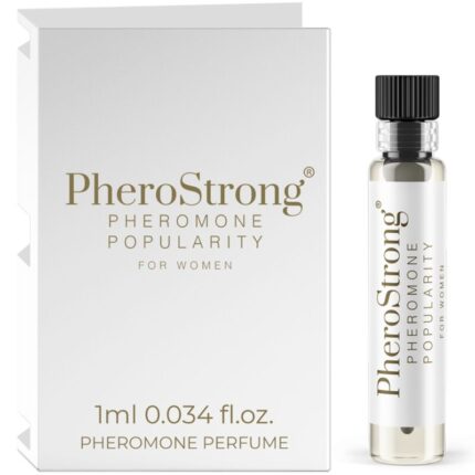 PHEROSTRONG - PERFUME CON FEROMONAS POPULARITY PARA MUJER 1 ML - CandyHot - Foto 1