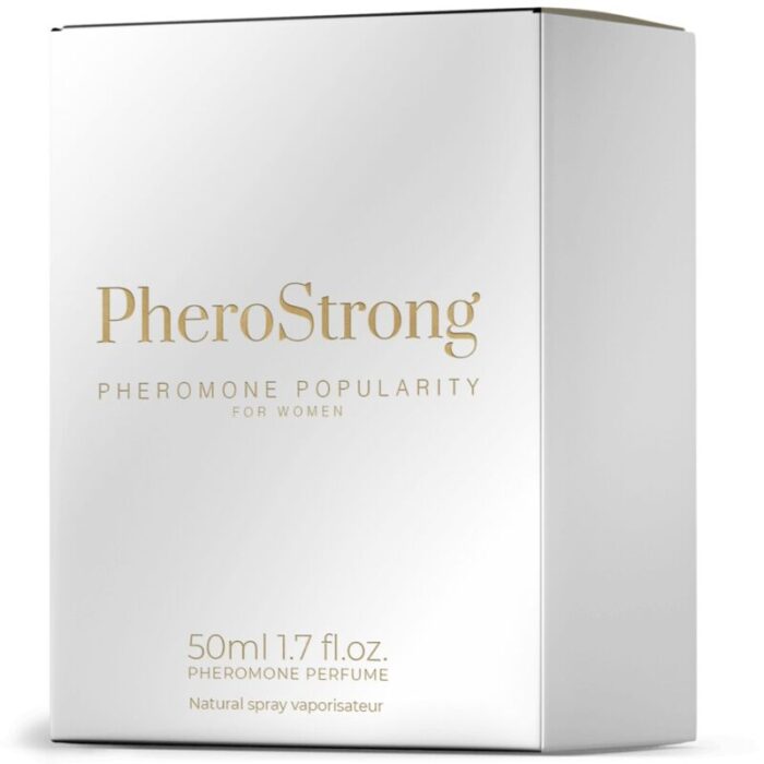PHEROSTRONG - PERFUME CON FEROMONAS POPULARITY PARA MUJER 50 ML - CandyHot - Foto 3