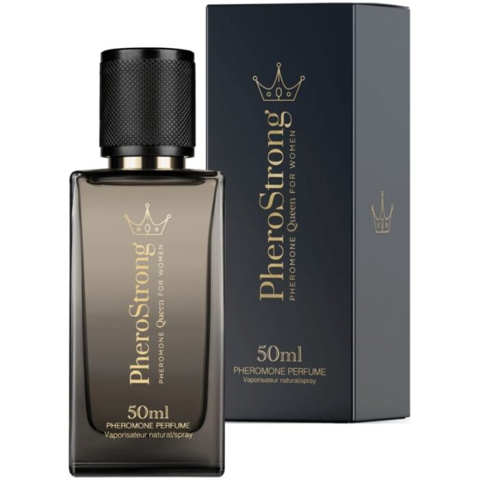 PHEROSTRONG - PERFUME CON FEROMONAS QUEEN PARA MUJER 50 ML - CandyHot - Foto 1