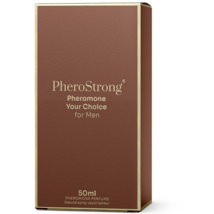 PHEROSTRONG - PERFUME CON FEROMONAS YOUR CHOICE PARA HOMBRE 50 ML - CandyHot - Foto 3