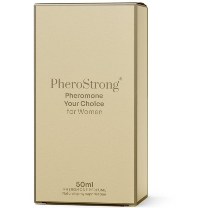 PHEROSTRONG - PERFUME CON FEROMONAS YOUR CHOICE PARA WOMEN 50 ML - CandyHot - Foto 3