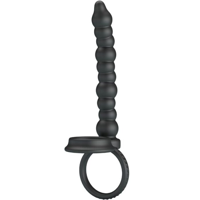 PRETTY LOVE - DILLION ANILLO PENE PARA DONLE PENETACIÓN NEGRO - CandyHot - Foto 2